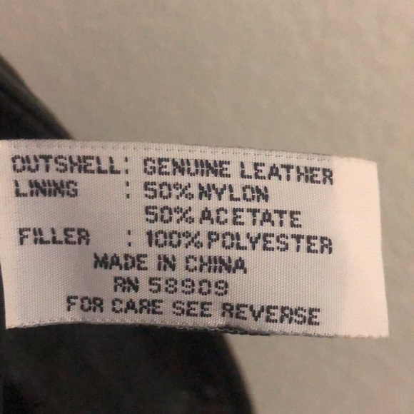 REAL Leather black trench coat jacket pockets - Picture 5 of 8